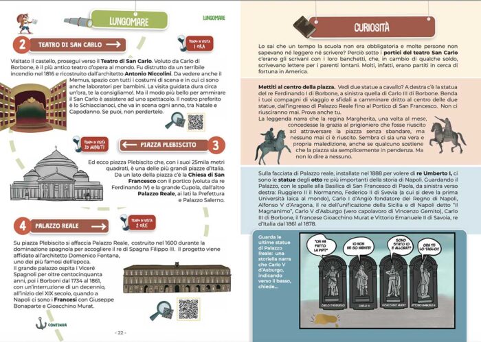 Guida Napoli per Bambini viaggiapiccoli pagine interne Guida Napoli per bambini Viaggiapiccoli: pagine interne