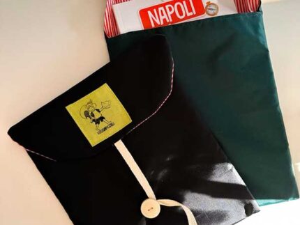 Cover Book Viaggiapiccoli, custodia libro Nera