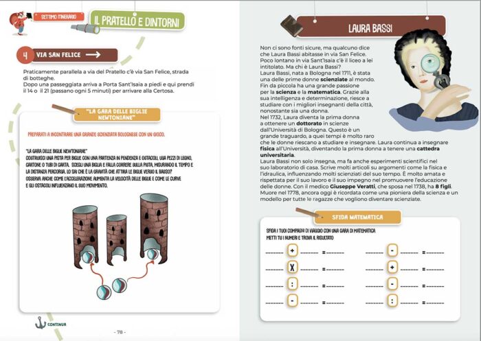 guida bologna per bambini Viaggiapiccoli pagine interne La guida di Bologna per bambini Viaggiapiccoli: pagine interne