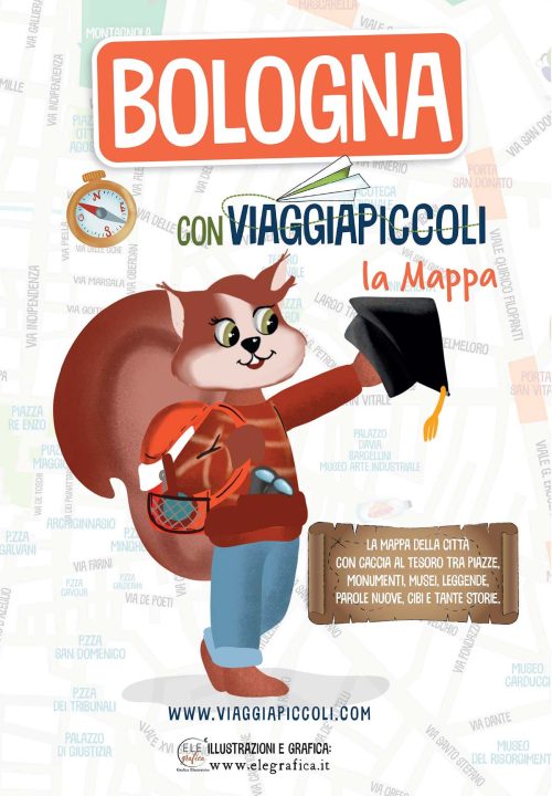 Mappa Bologna per bambini