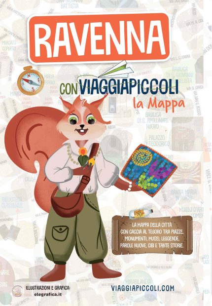 Mappa Ravenna per bambini viaggiapiccoli Cover