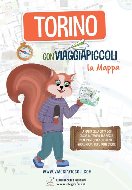 Mappa di Torino per bambini