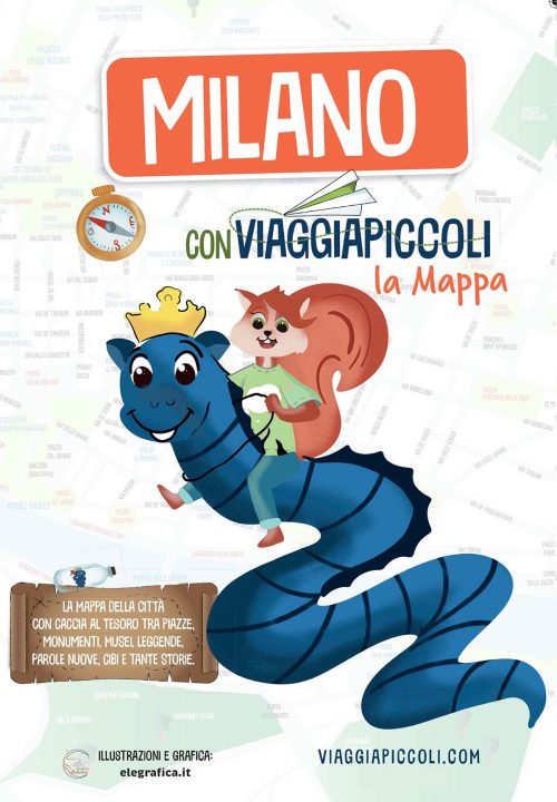 Mappa Milano bambini viaggiapiccoli cover