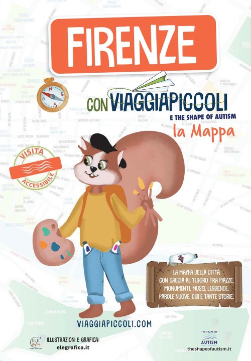 mappa di Firenze per bambini