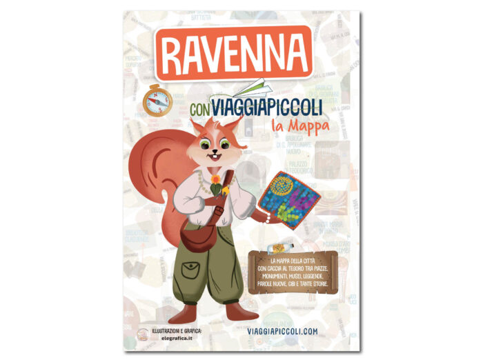 Mappa Ravenna per bambini viaggiapiccoli Cover