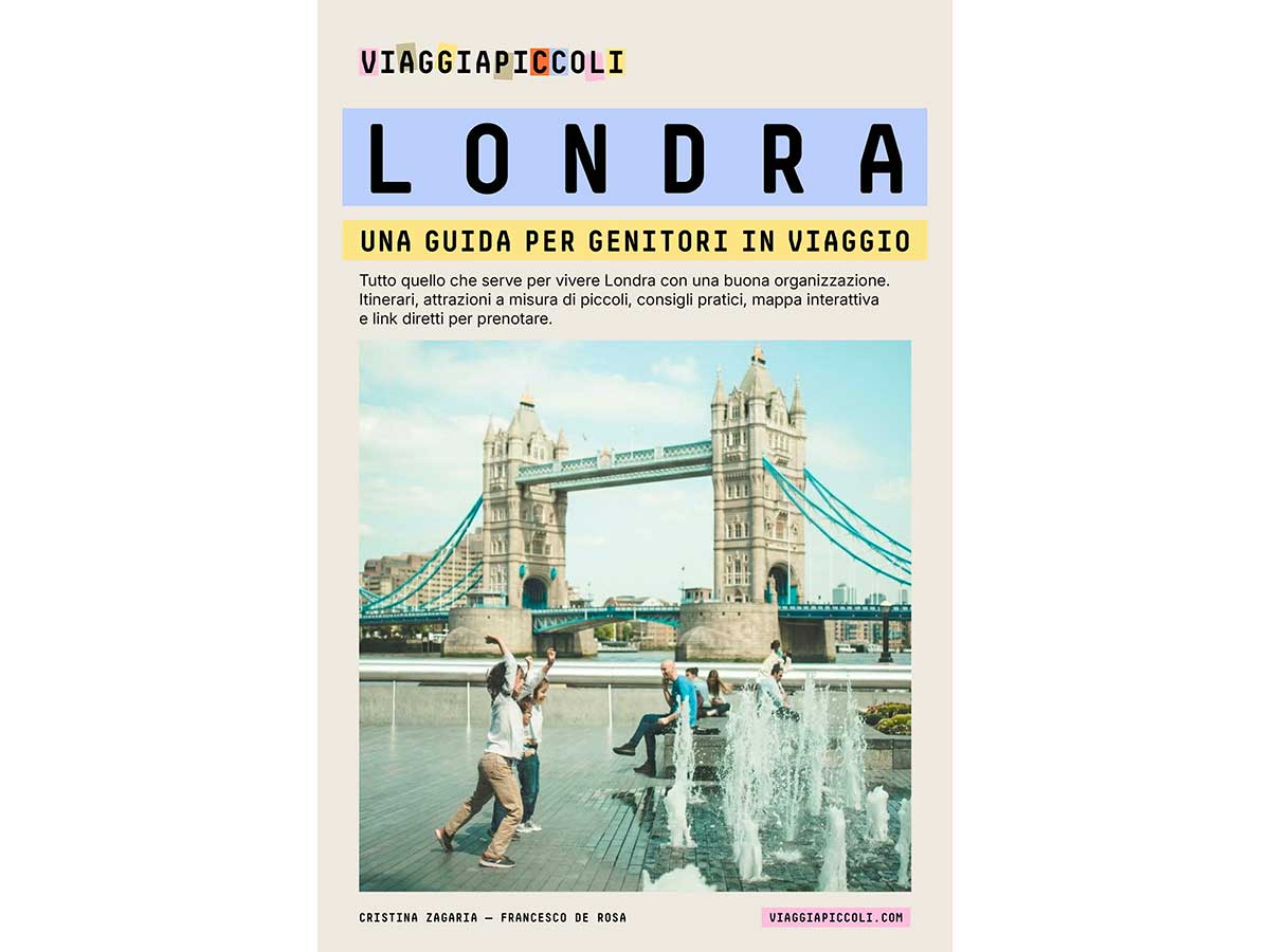 Cover Guida di Londra per genitori digitale di Viaggiapiccoli