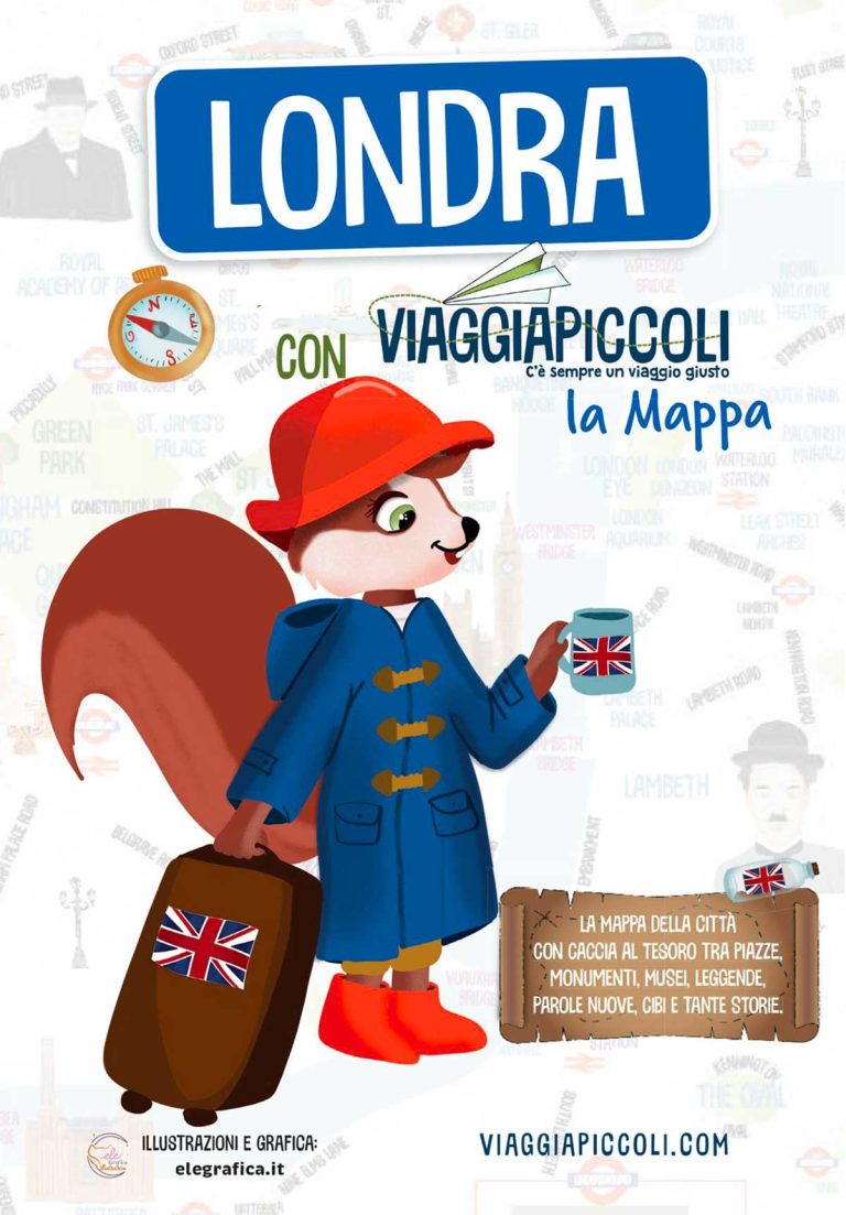 Mappa di Londra bambini viaggiapiccoli