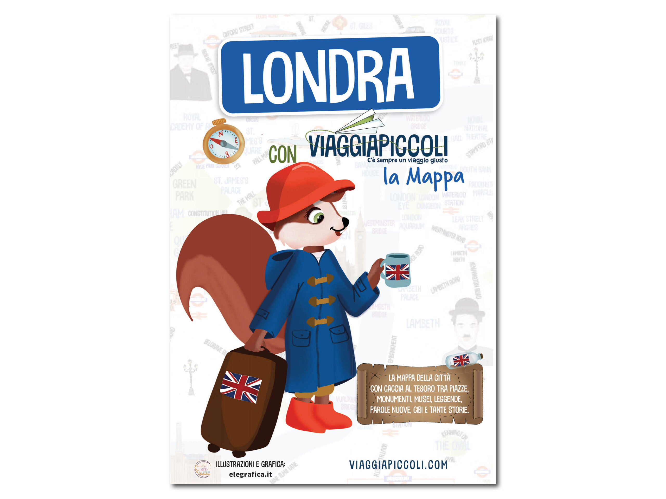 Mappa di Londra bambini viaggiapiccoli