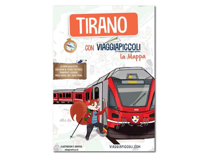 Mappa di Tirano per bambini, copertina